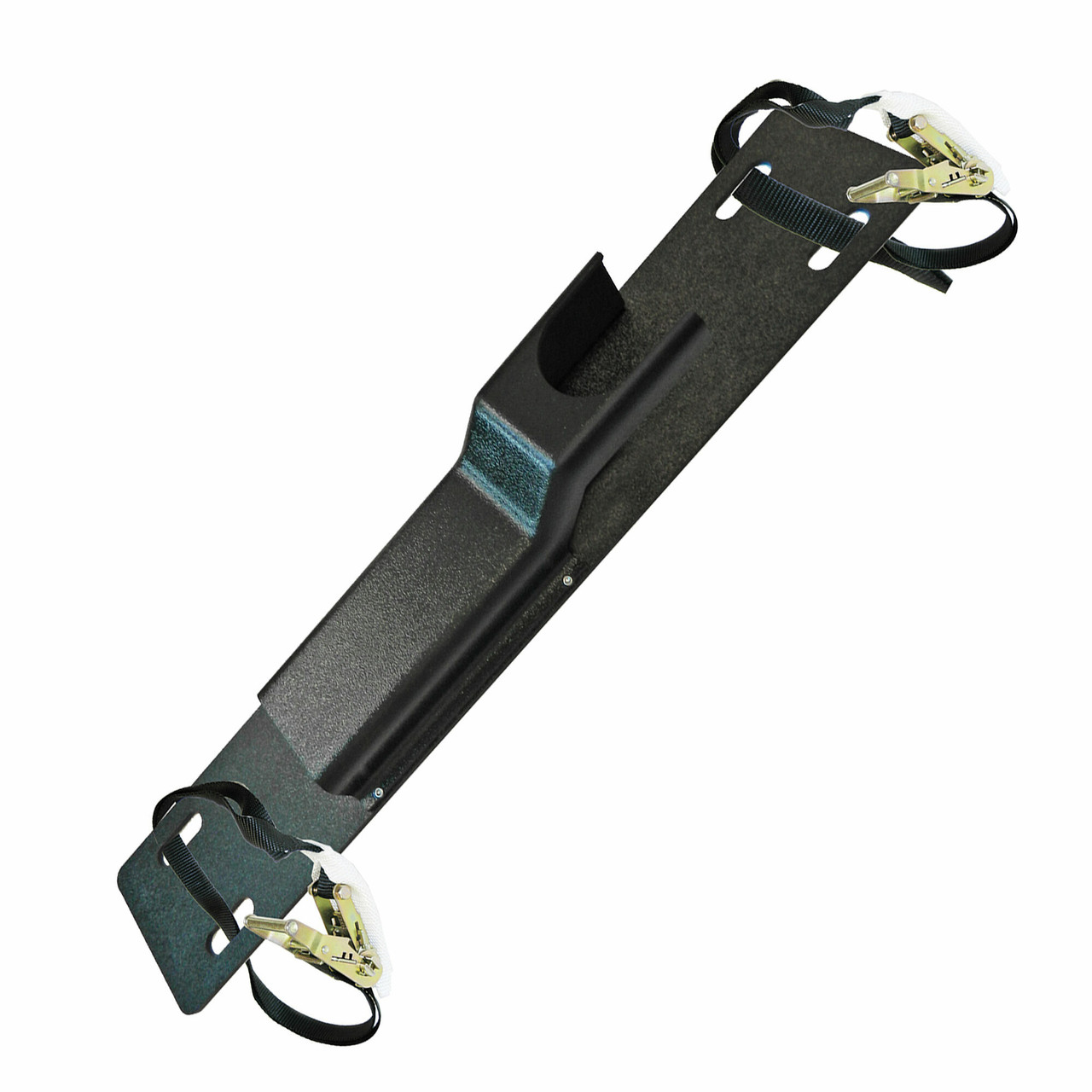 ARB-24-03F: Jameson Boom Mount Chain Saw Scabbard with Ratchet Strap and Handle Holder