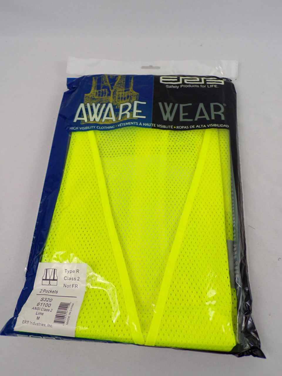 ARB-61103: ERB Industries VEST MESH BREAKAWAY CLASS 2