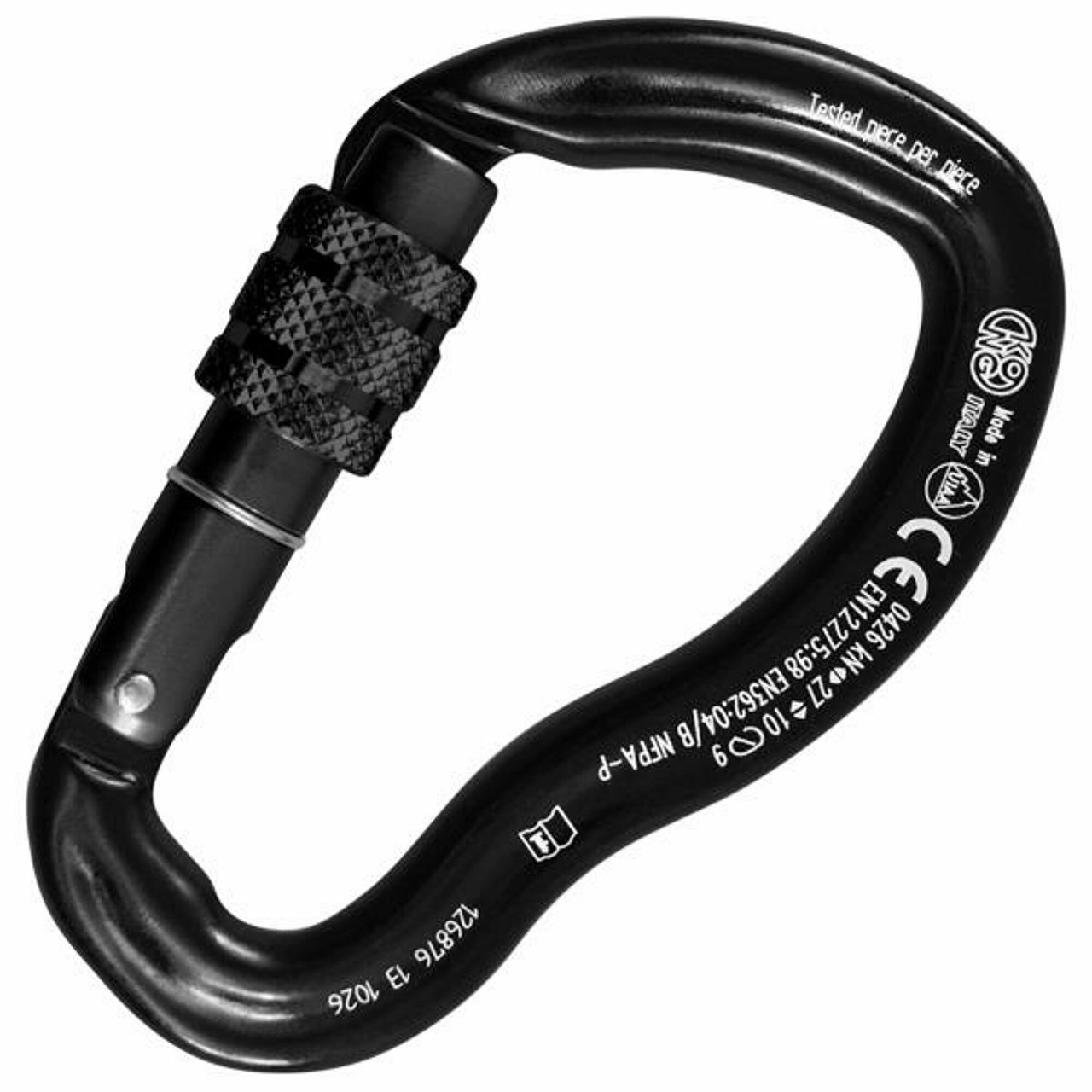 ARB-783IA0NNNKK: Kong USA CARABINER ALUMINUM SCREW SLEEV
