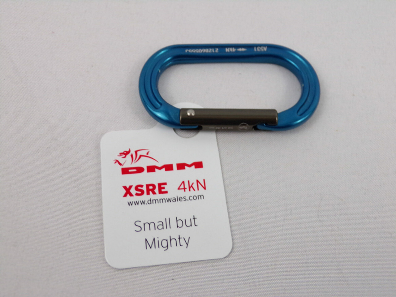 ARB-A531MG: DMM XSRE MINI CARABINER MATT GREY
