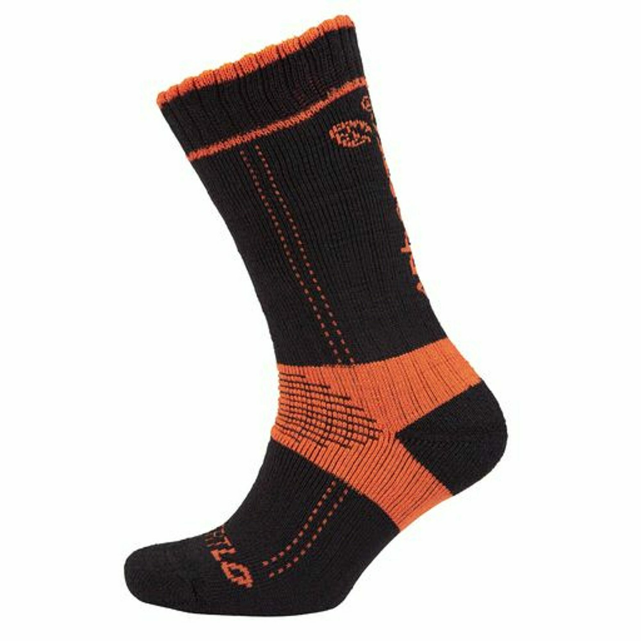 ARB-AB332387: Arbortec BOOT SOCK LO-RISE ORANGE-LARGE