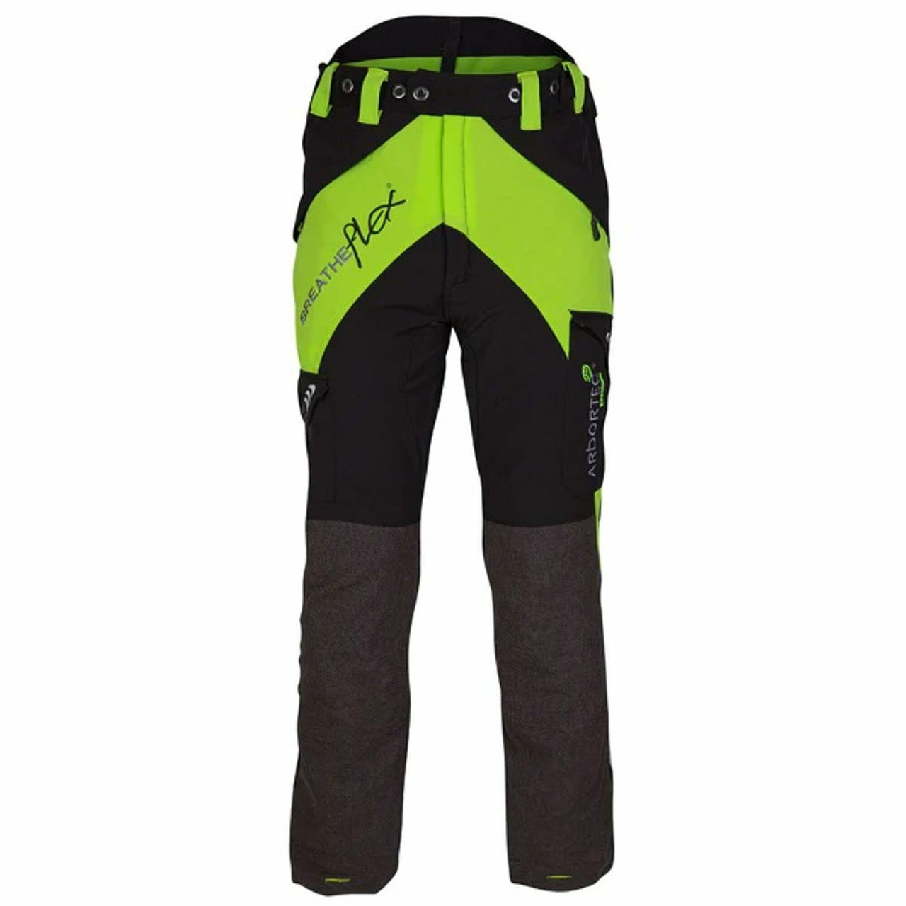 ARB-AB345421: Arbortec CHAP PANT BRTHFX LIME L35-38W3