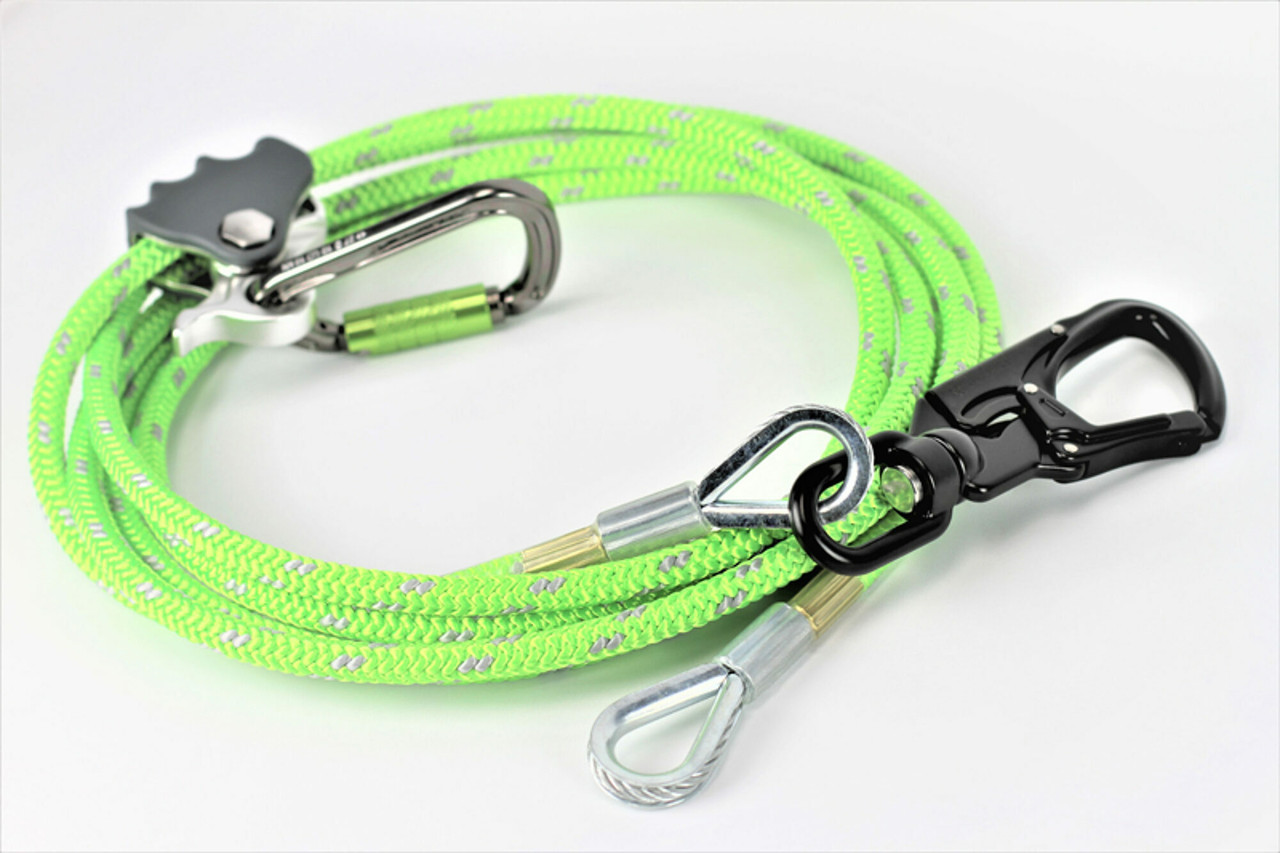 ARB-FLK33-A16L-08ASE: US Rigging FLIPLINE 1/2 ALUM SWIVEL-EYE