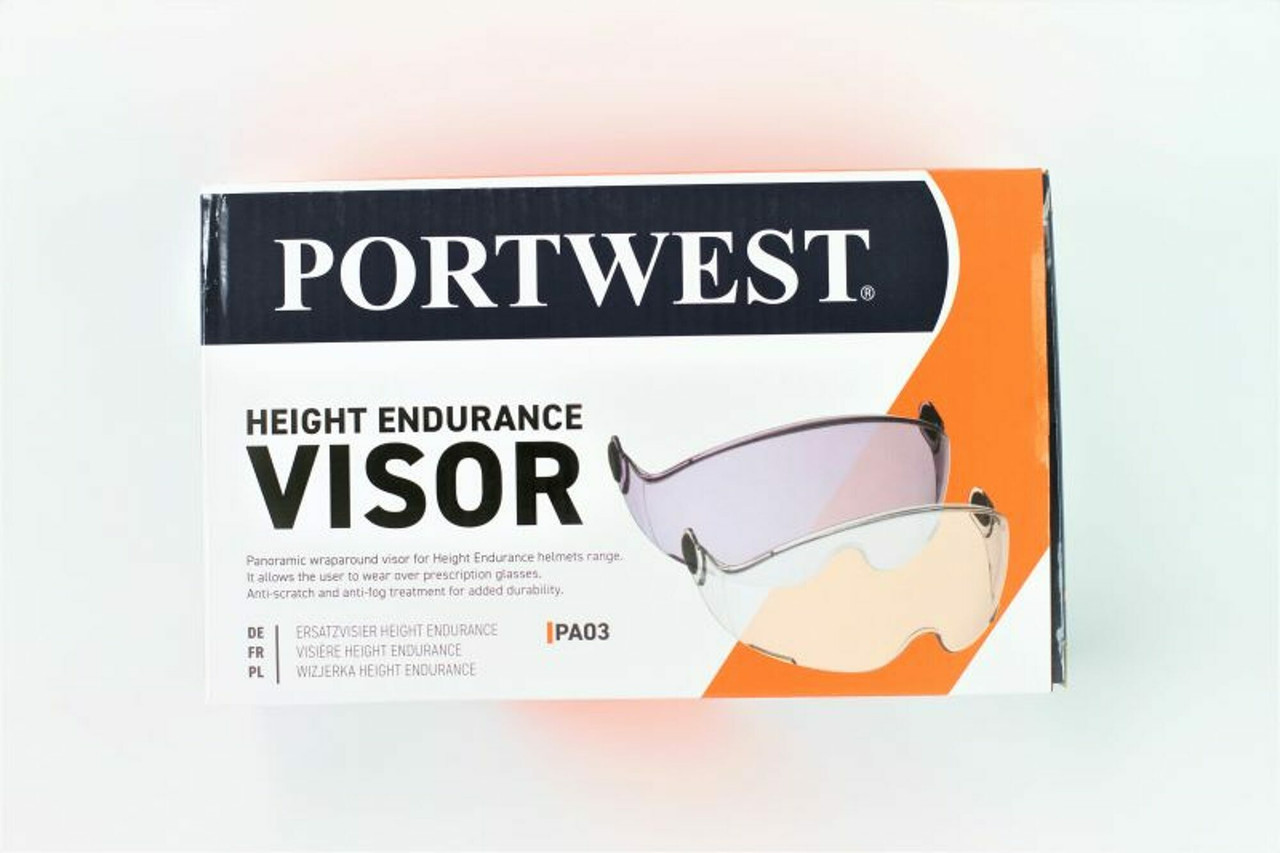 ARB-PA03CLR: Portwest VISOR CLIP-ON CLEAR