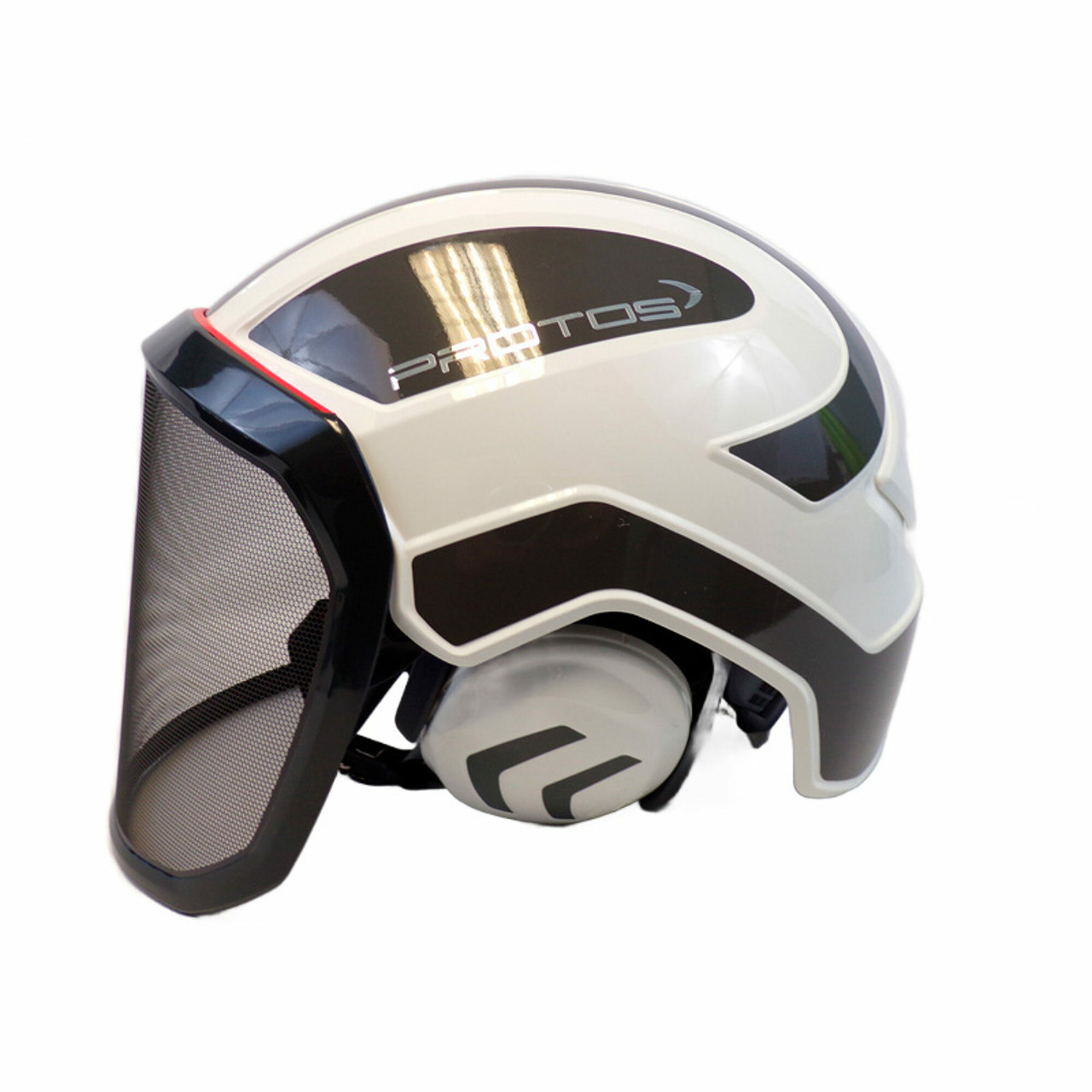 ARB-PROTOS-BNR: Pfanner Pfanner Neon Red and Black Protos Helmet