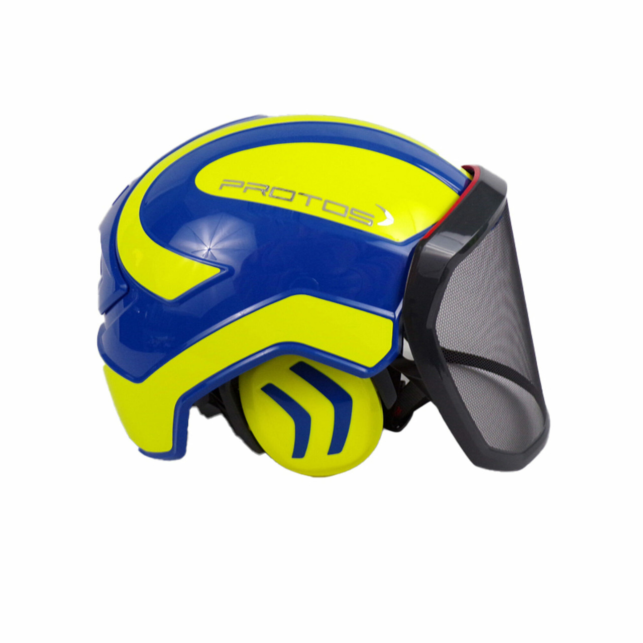 ARB-PROTOS-BY: Pfanner Pfanner Blue and Yellow Protos Helmet