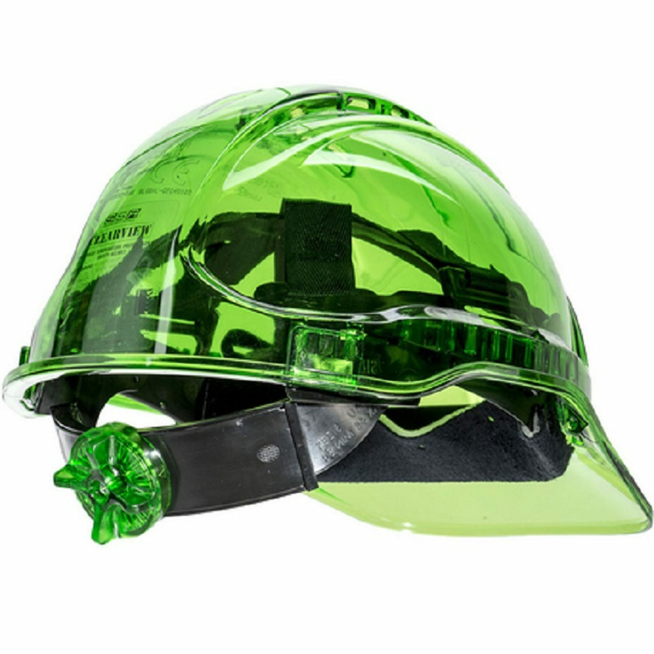 ARB-PV60YER: Portwest HARD HAT VENTED YLW PEAK-VIEW