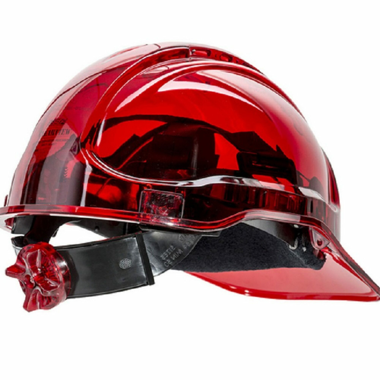 ARB-PV60YER: Portwest HARD HAT VENTED YLW PEAK-VIEW