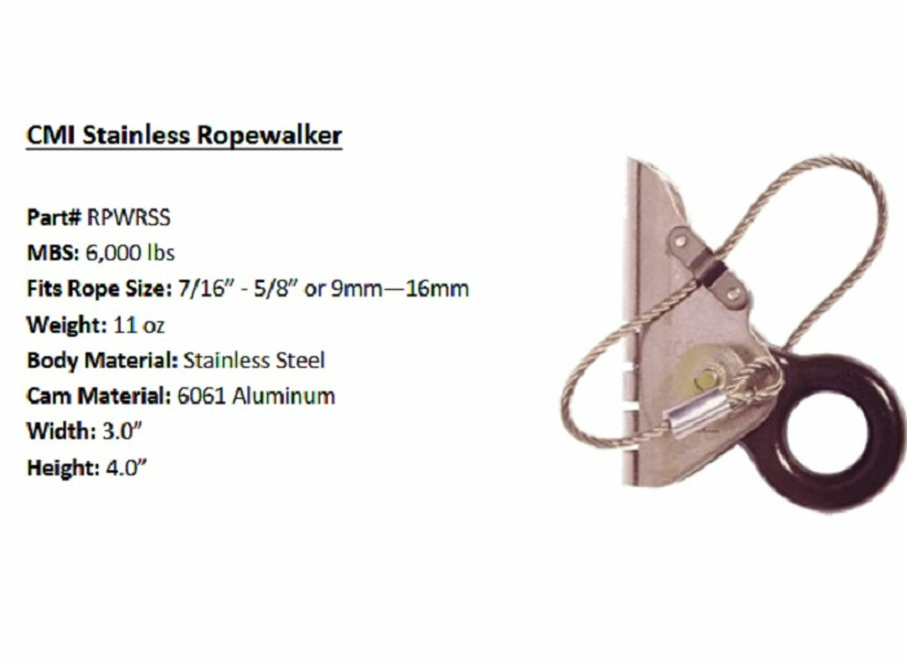 ARB-RPWRSS: CMI 4 X3 STNLESS ROPEWALKER ASCEND