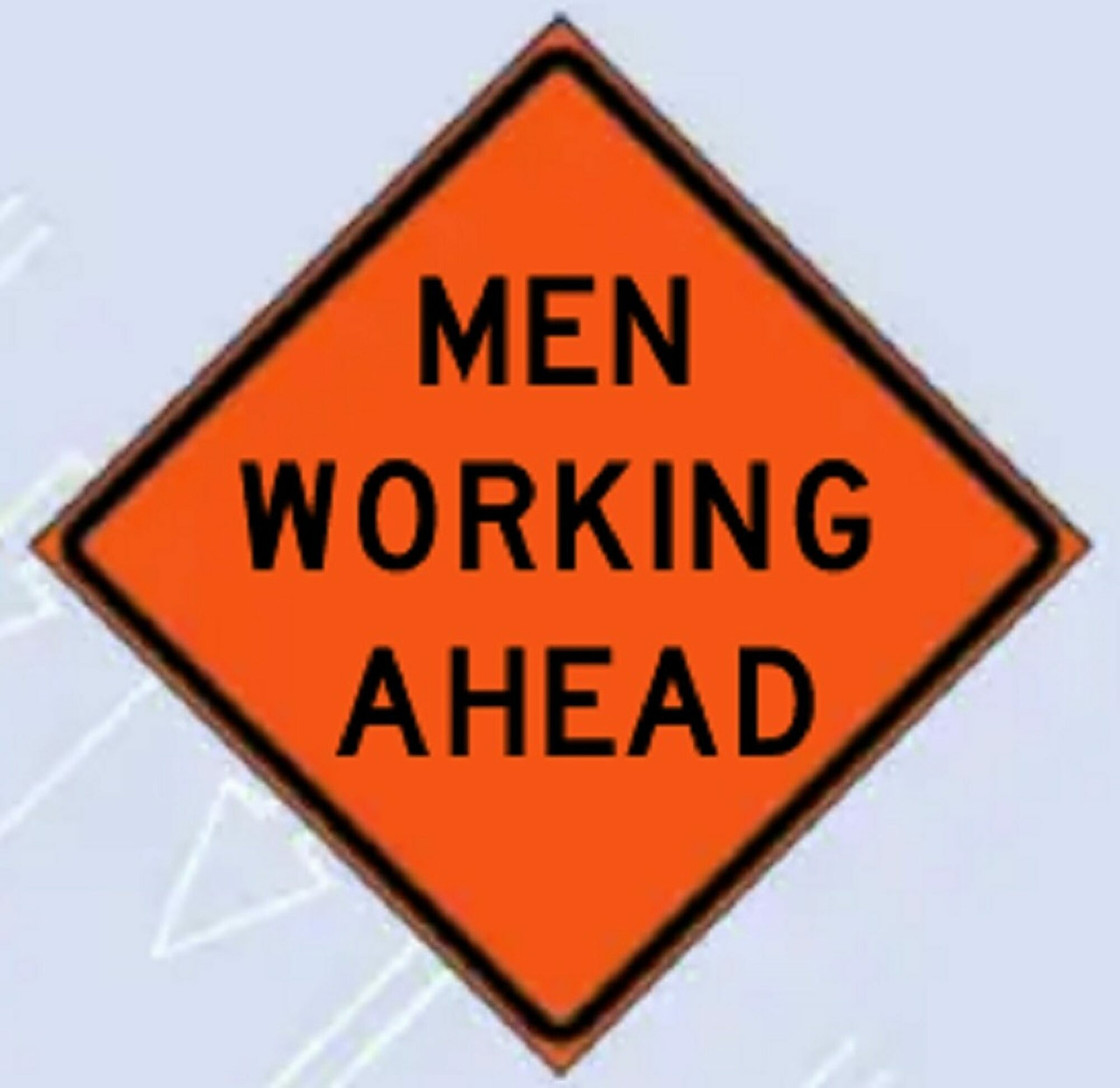 ARB-RUNR48-MEN WORKING A: Dicke Tool SIGN 48 MEN WORKING AHEAD