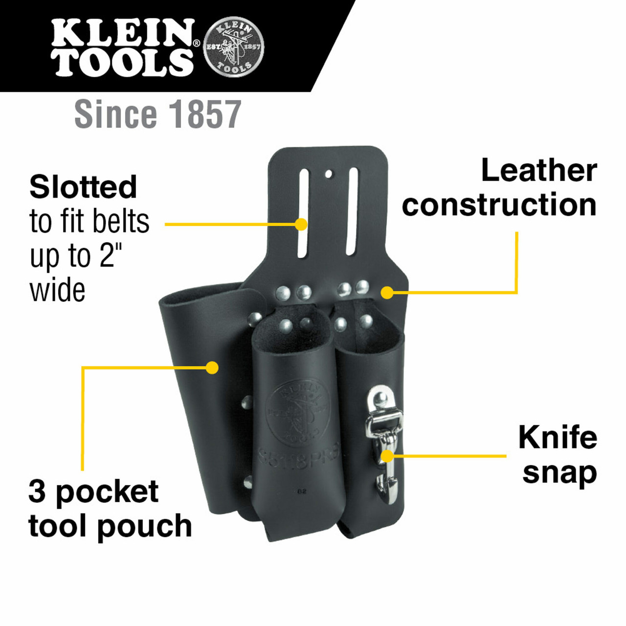 ARB-S5118PRS: Klein POUCH TOOL LINEMAN'S