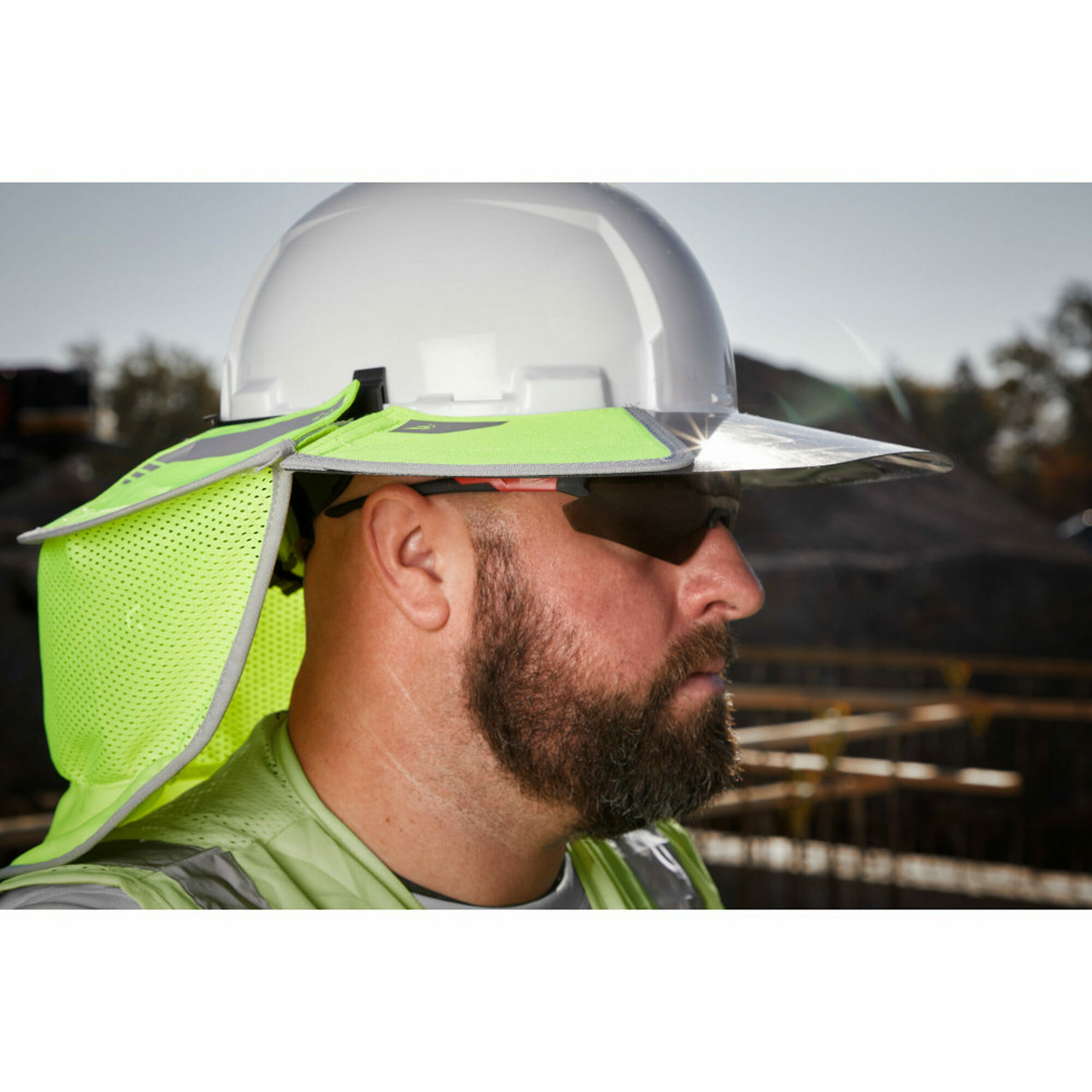 MIL-48-73-1072: Milwaukee BOLT Sun Visor with Sunshade