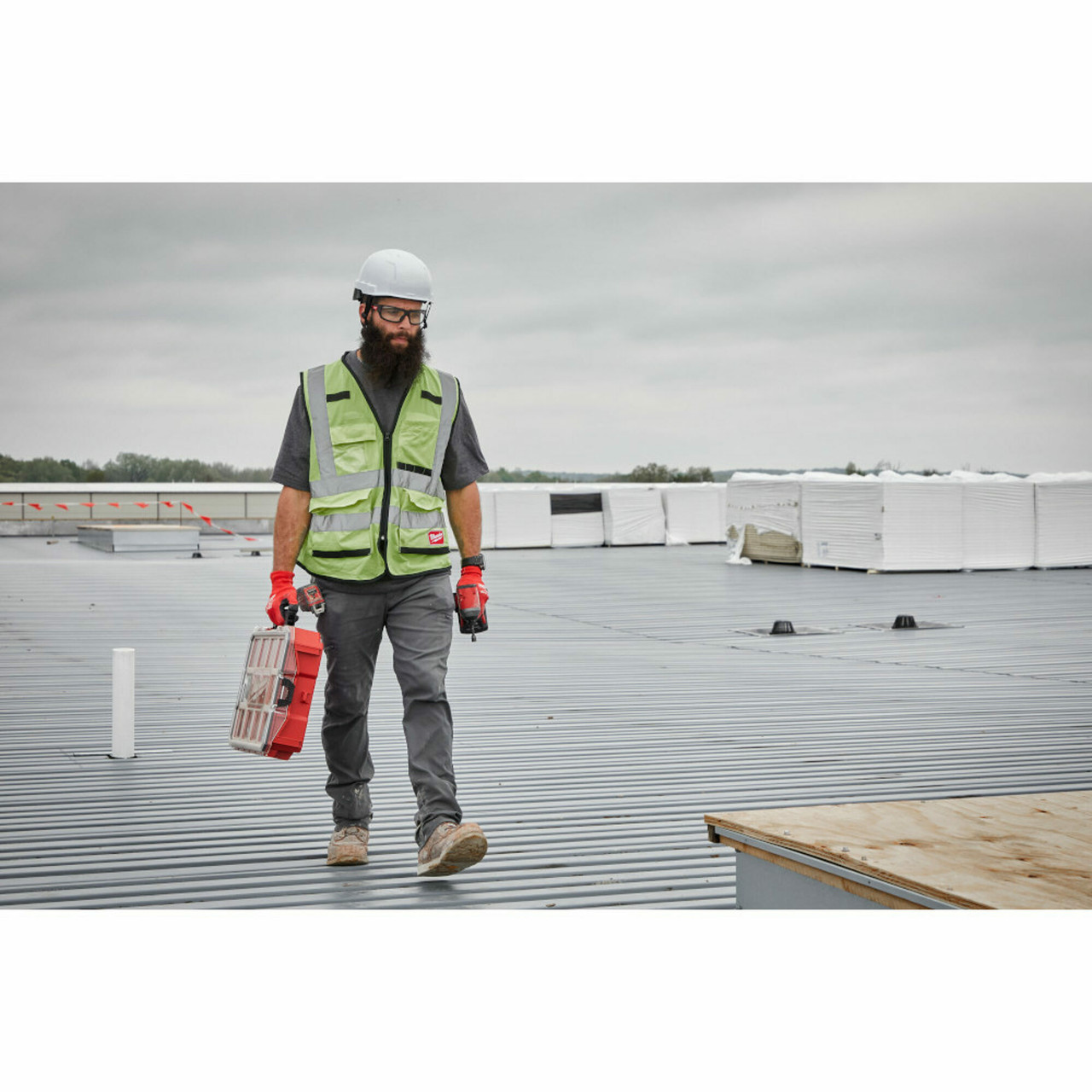 MIL-48-73-1313: Milwaukee BOLT Safety Helmet (USA) - Type 2, Class E- color Orange