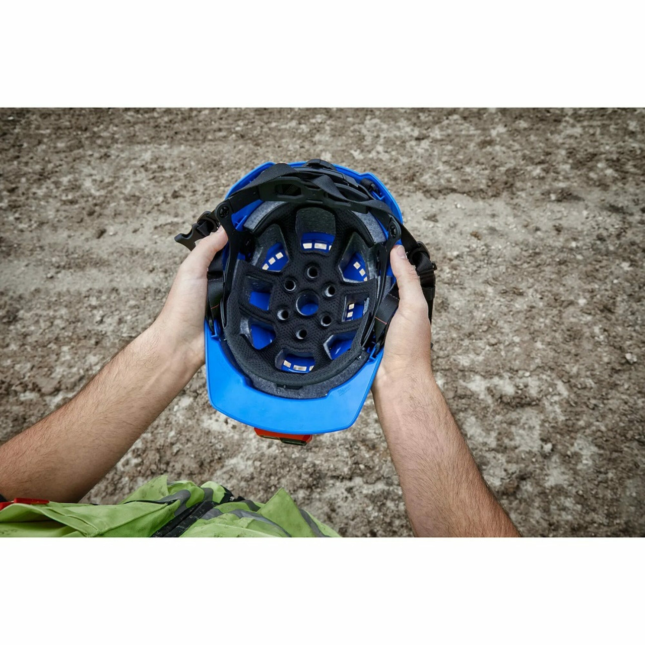 MIL-48-73-1330C: Milwaukee BOLT Front Brim Safety Helmet (USA) - Type 2, Class E- color Black