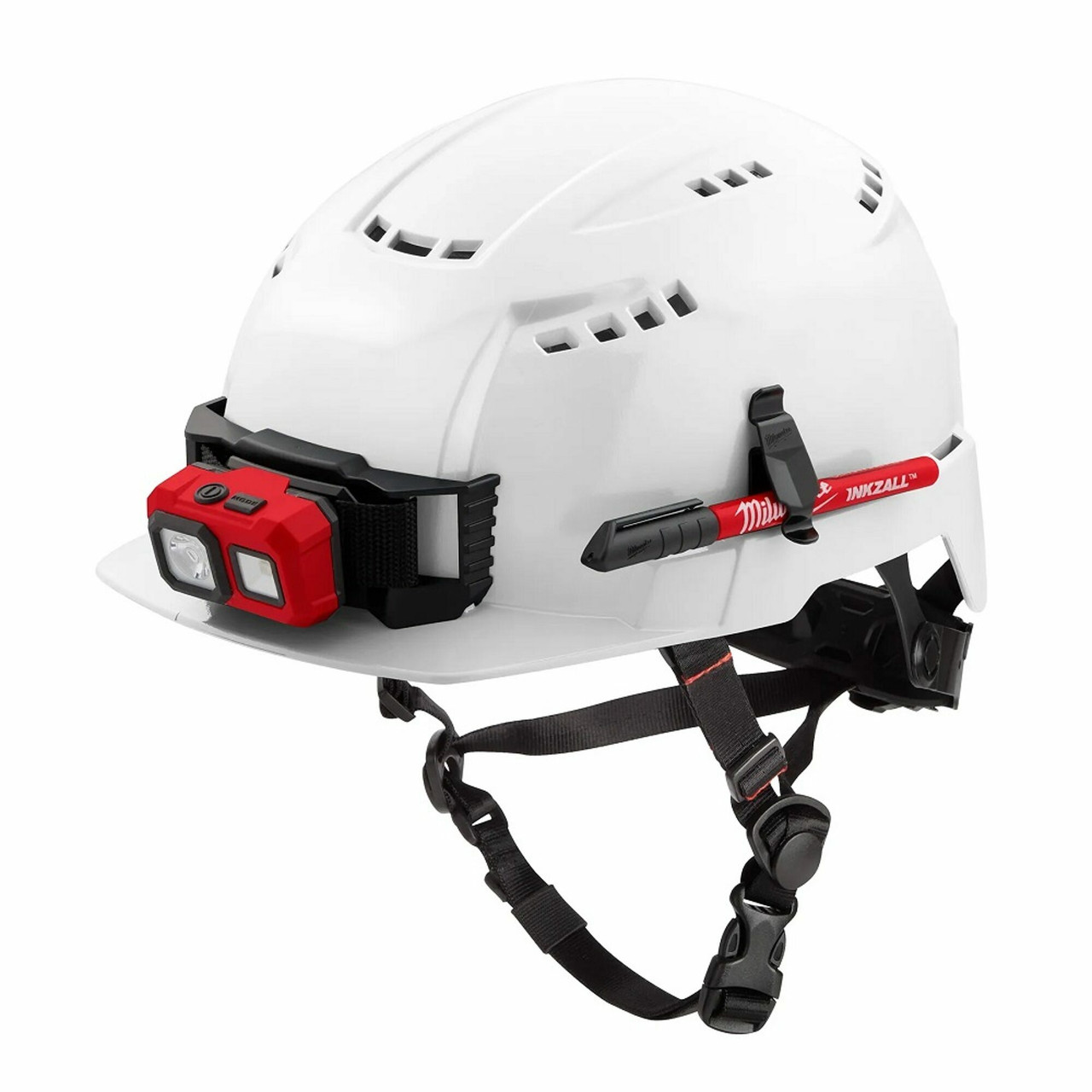 MIL-48-73-1336: Milwaukee BOLT Front Brim Safety Helmet (USA) - Type 2, Class E- color Gray