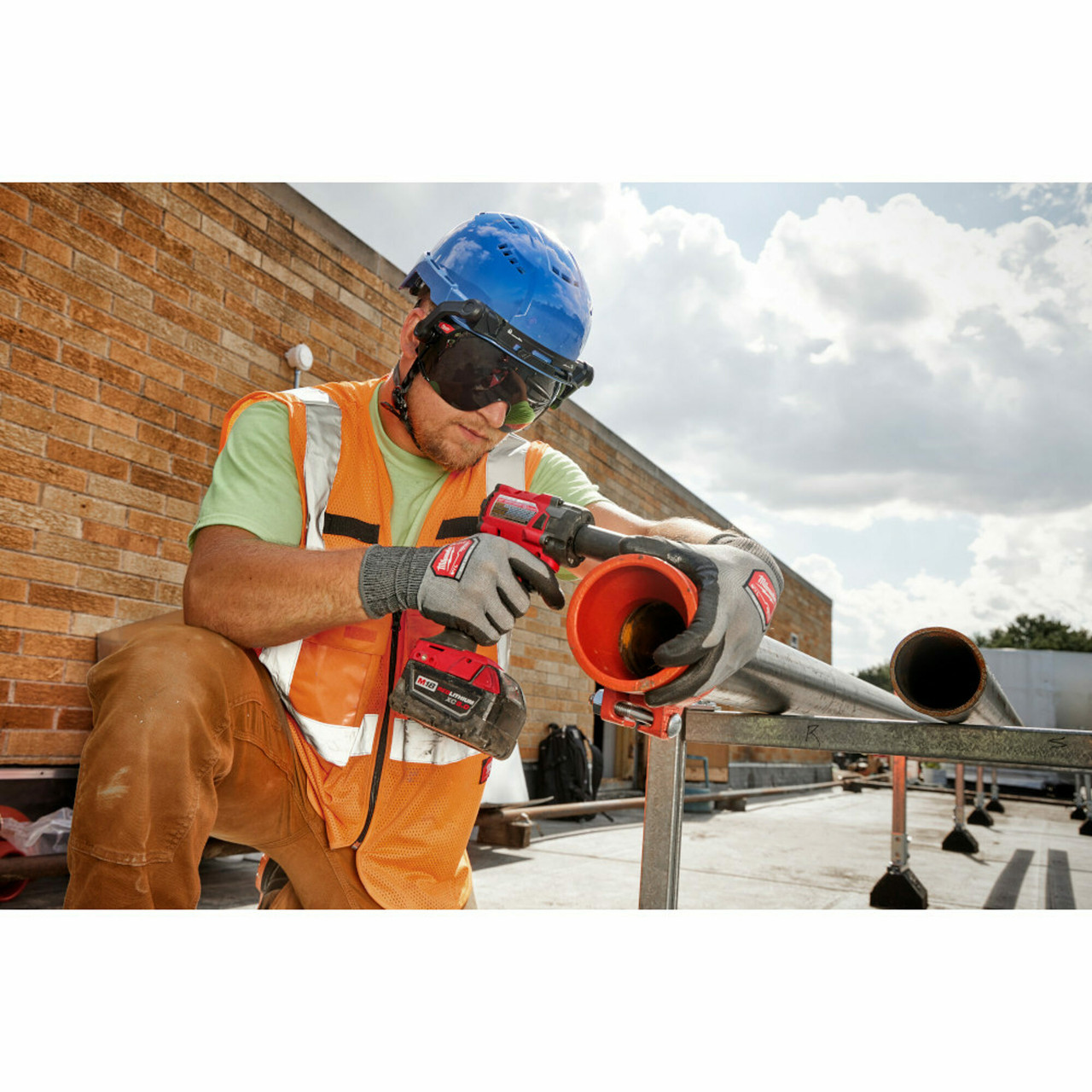 MIL-48-73-1416: Milwaukee BOLT Eye Visor - Tinted Dual