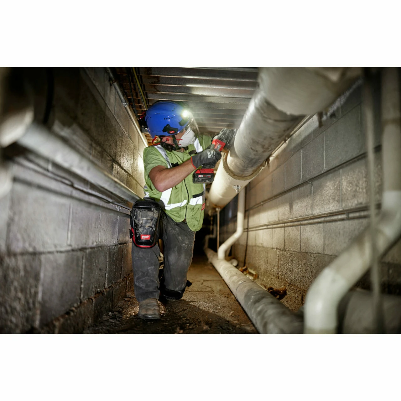 MIL-48-73-1421: Milwaukee BOLT Full Face Shield - Clear