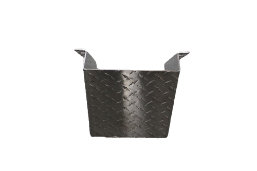 980-0508-25: Alum. Chock Holder With Hardware 1-Piece