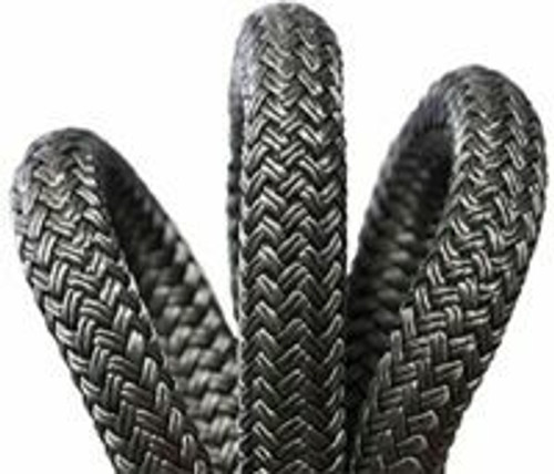 Husky V Bull Rope one inch 1in - 150 FT - No eye - Black