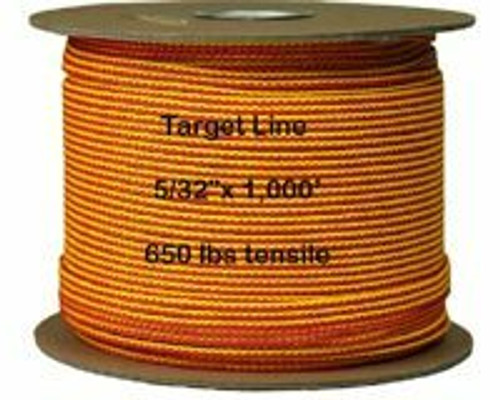 Target Line Throw Lines - 1000 FT - Neon Yellow and Orange Target Line Throw Lines - 1000 FT - Neon Yellow and Orange