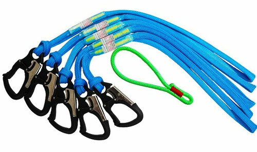 HMPE Speed Line Kits 5 pack - 1/2" x 26" - Blue HMPE Speed Line Kits 5 pack - 1/2" x 26" - Blue