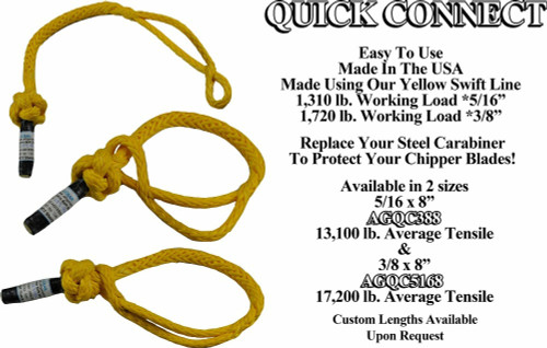 AGI-AGQC5168: All Gear Inc 5/16x8 Quick Connect