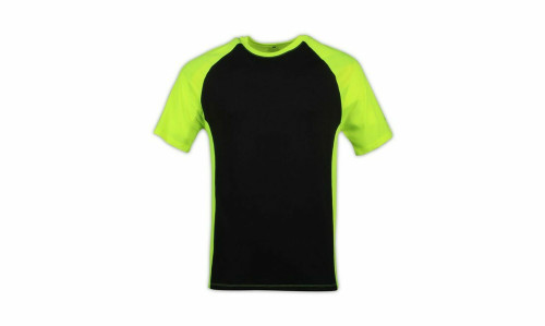 ARB-012928: Arborwear T-SHIRT TECH 2TONE BLK/YEL XL