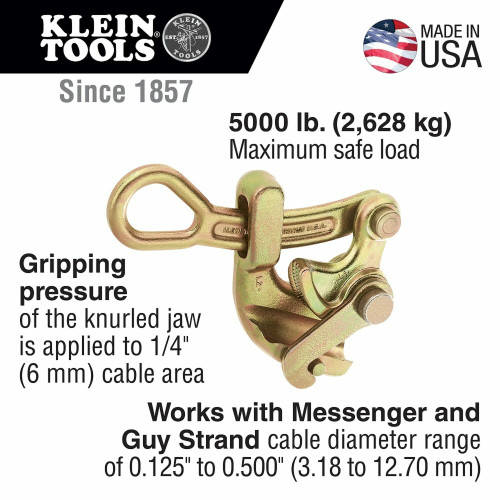 ARB-1604-20: Klein GRIP CABLE .125 -.5 HAVEN