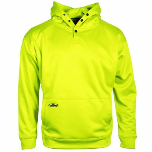 ARB-400440 S HI VIZ YELL: Arborwear SWEATSHIRT TECH DB THK PULLOVR