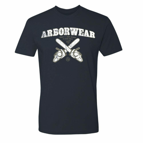 ARB-700001: Arborwear T-SHIRT DUELING CHAINSAWS