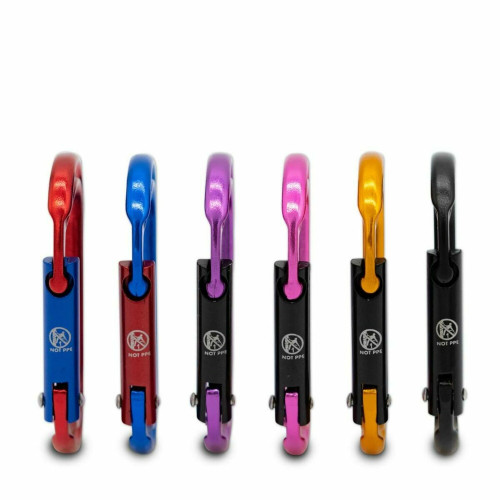 ARB-7083038: Teufelberger MiniME carabiner Blue/RED