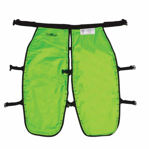 ARB-820104-REG-SG: Arborwear CHAINSAW CHAPS REG SAFETY GRN