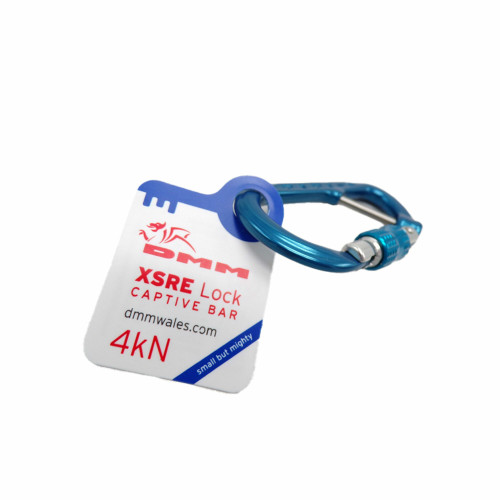 ARB-A482CBTQ: DMM CARABINER DMM XSRE LOCK TURQ