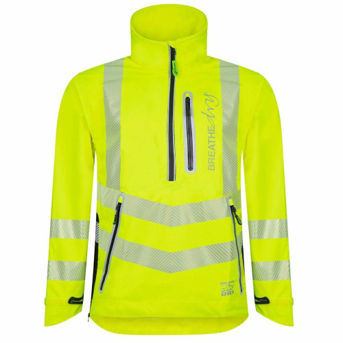 ARB-AB345694-M: Arbortec Arbortec Breathedry Waterproof High Visibility Yellow Smock