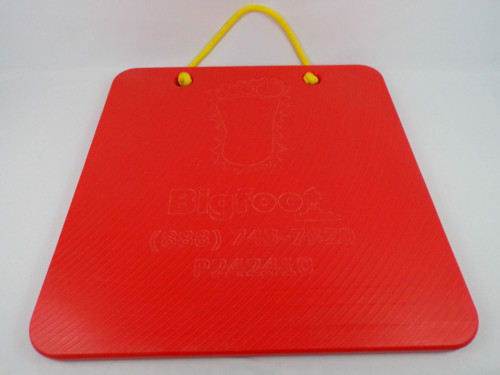 ARB-P242420 S.O.: Bigfoot Outrigger Pads BIGFOOT OUTRIGGER PAD ORANGE