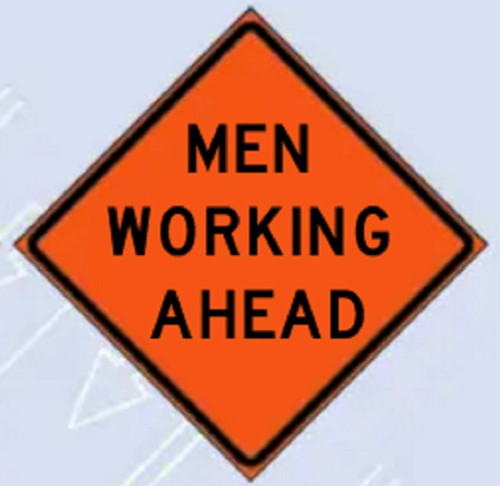 ARB-RUNR48-MEN WORKING A: Dicke Tool SIGN 48 MEN WORKING AHEAD