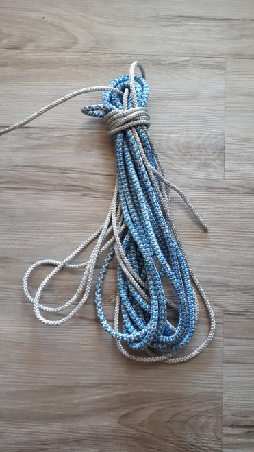 Main sheet rope - machine tapered, 12.25m