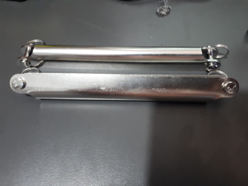 Bridle Foil Chain plate zero hole "U" with clevis pins