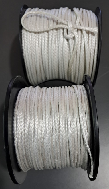 Rope 2mm Single Braid - Dyneema - grey (per metre)