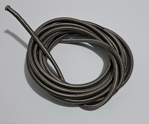Off cut - shock cord - 5mm - Grey - 3.00m