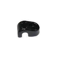 Nylon Plastic Shock cord saddle, single screw 6mm hole