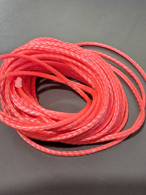 Rope 3mm Single Braid - Dyneema - Red (per metre)
