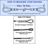 Nacra 5.8 Diamond wire - Fork to Fork