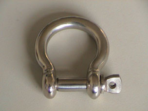 Bow Shackle Round Body S/S 5mm