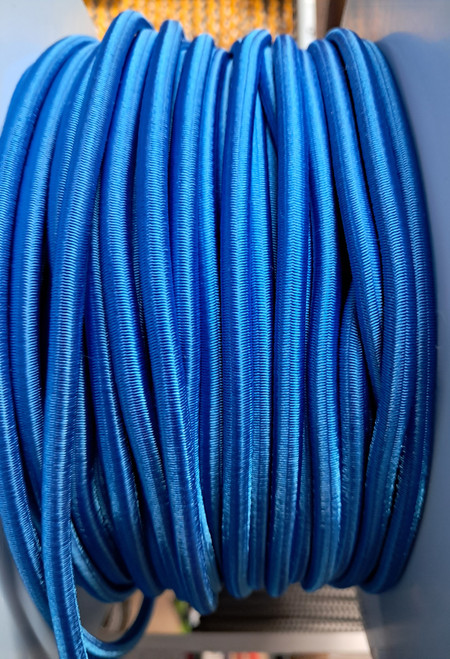 5mm shock cord - Blue - per metre 