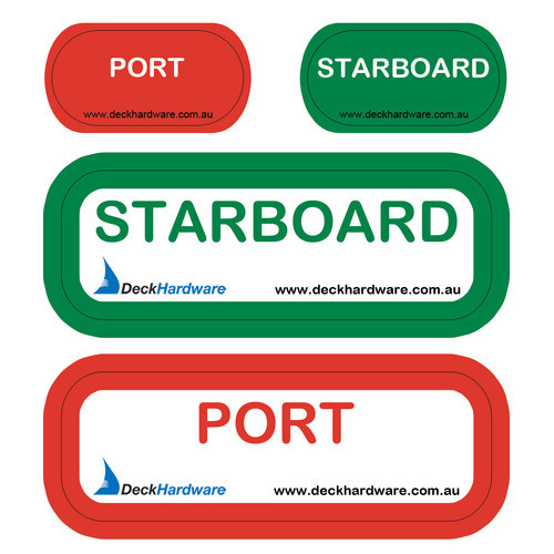 Port Starboard sticker sheet