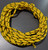 Off cut - 5mm Double Braid - Spectra - Yellow with black fleck 4.10m