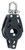 Harken 40mm Carbo single Block with Becket