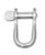 Shackle Dee Standard ss 4mm - Riley