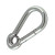 SS Snap hook with eye 5mm